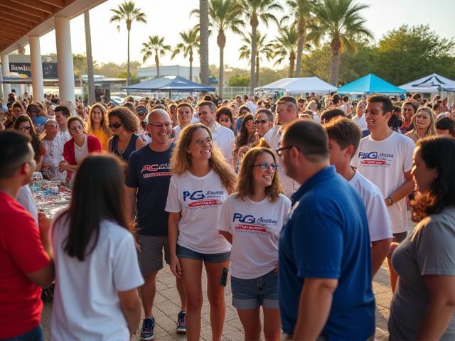 FCG Auto Brokers team at a local charity event in Fort Myers